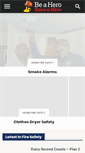 Mobile Screenshot of beaherosaveahero.org